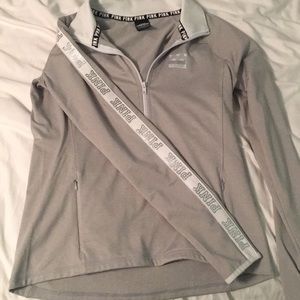 PINK Quarter-Zip Pullover